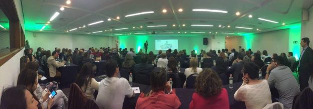 Foto panorâmica do evento